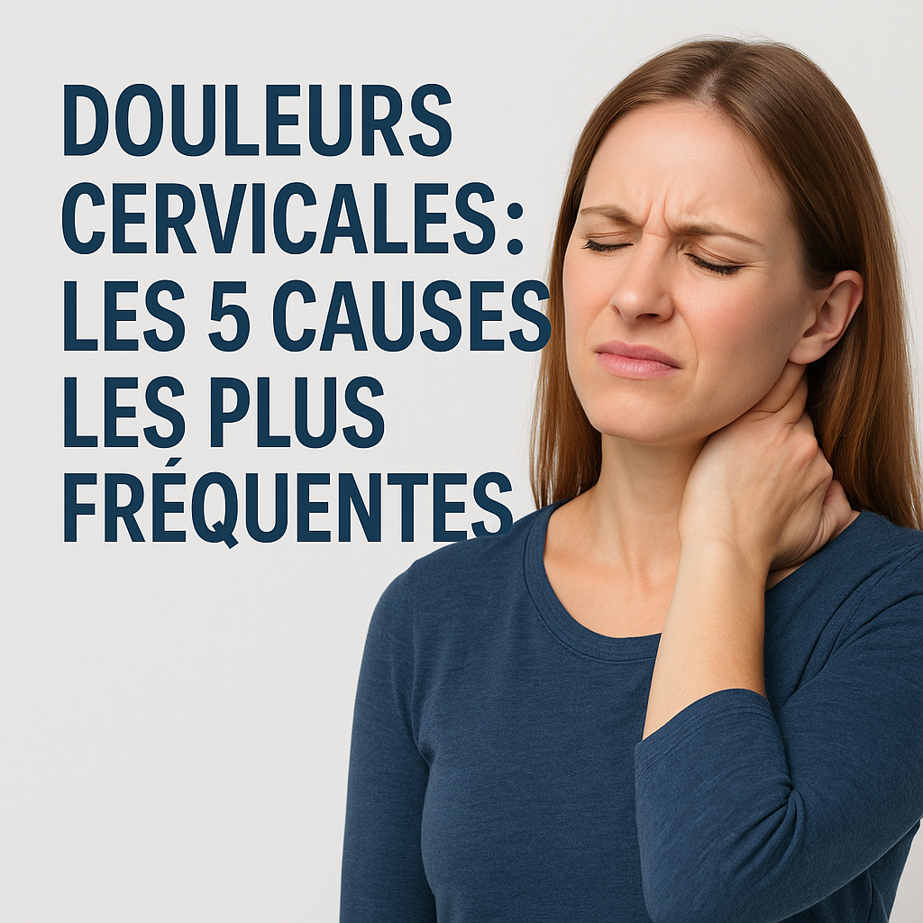 Douleurs cervicales : les 5 causes les plus fréquentes (et comment les éviter)