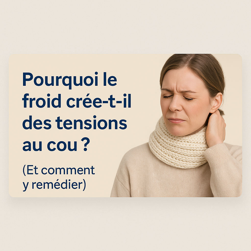 Pourquoi le froid crée-t-il des tensions au cou ? (Et comment y remédier)