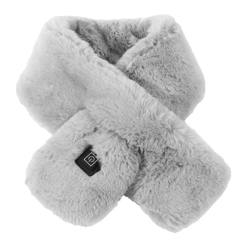 Écharpe Chauffante USB – Soulagement Cervical Instantané (3 Modes de Chaleur)